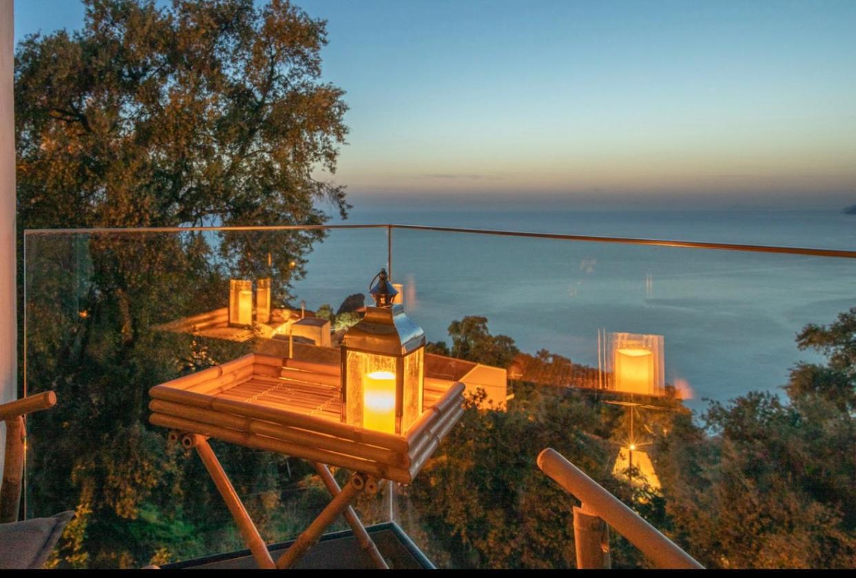 Irida sunset Villa Pentati Bagian luar foto