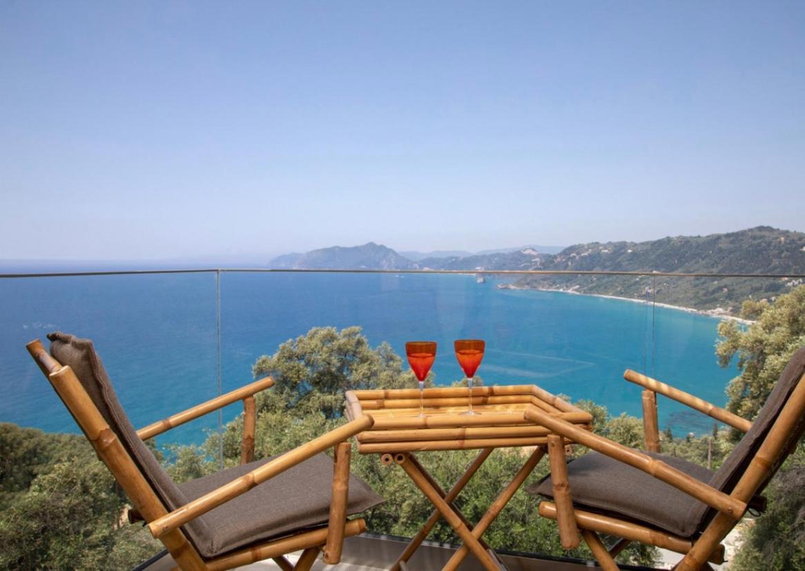 Irida sunset Villa Pentati Bagian luar foto